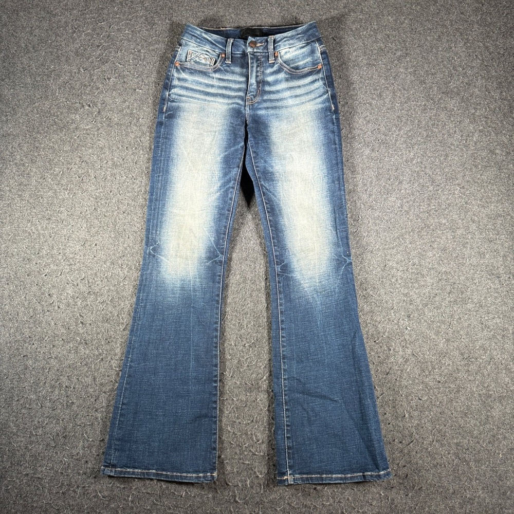 Buckle Black Fit No 93 Bootcut Jeans Womens 24x30 Dark Wash Shaping Smoothing